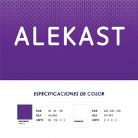 ALEKAST más logotipo