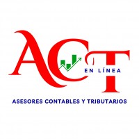 ACT EN LÍNEA ASESORES CONTABLES Y TRIBUTARIOS MÁS LOGOTIPO