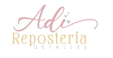Adi Repostería DETALLES MÁS LOGOTIPO