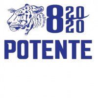 8 2020 POTENTE MÁS LOGOTIPO