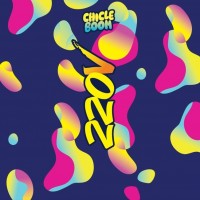 220V CHICLE BOOM MÁS DISEÑO DE ETIQUETA