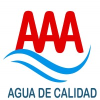 AAA AGUA DE CALIDAD más logotipo