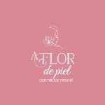 A FLOR de piel más logotipo