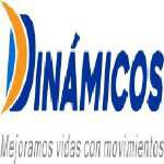 "DINÁMICOS Mejoramos vidas con movimientos" MÁS LOGOTIPO