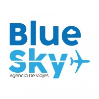 BLUE SKY AGENCIA DE VIAJES MÁS LOGOTIPO