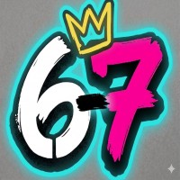 67 MÁS LOGOTIPO