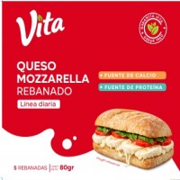 Vita QUESO MOZARELLA REBANADO LÍNEA DIARIA + DISEÑO DE EMPAQUE