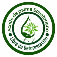 Aceite de palma Ecuatoriano 0° 0' 0'' Libre de Deforestación