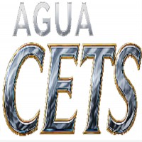 AGUA CETS MÁS LOGOTIPO