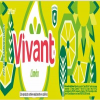 Vivant Limón MÁS DISEÑO DE ETIQUETA