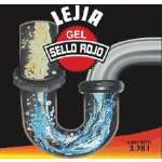 LEJIA GEL SELLO ROJO MÁS DISEÑO DE ETIQUETA
