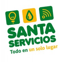 SANTA SERVICIOS Todo en un solo lugar más logotipo