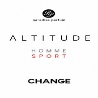 PP paradise parfum ALTITUDE HOMME SPORT CHANGE MÁS LOGOTIPO